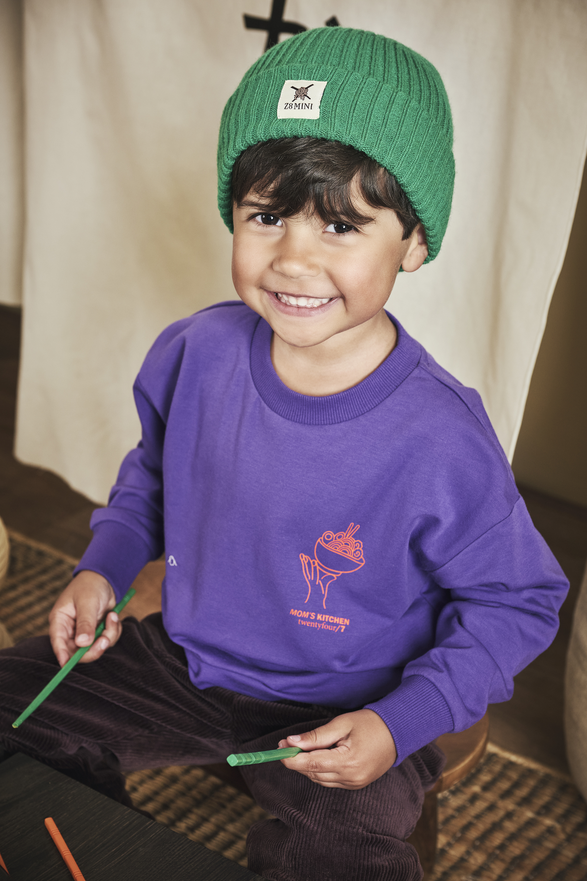 Z8 Knitted Hat Torin - Jelly Bean