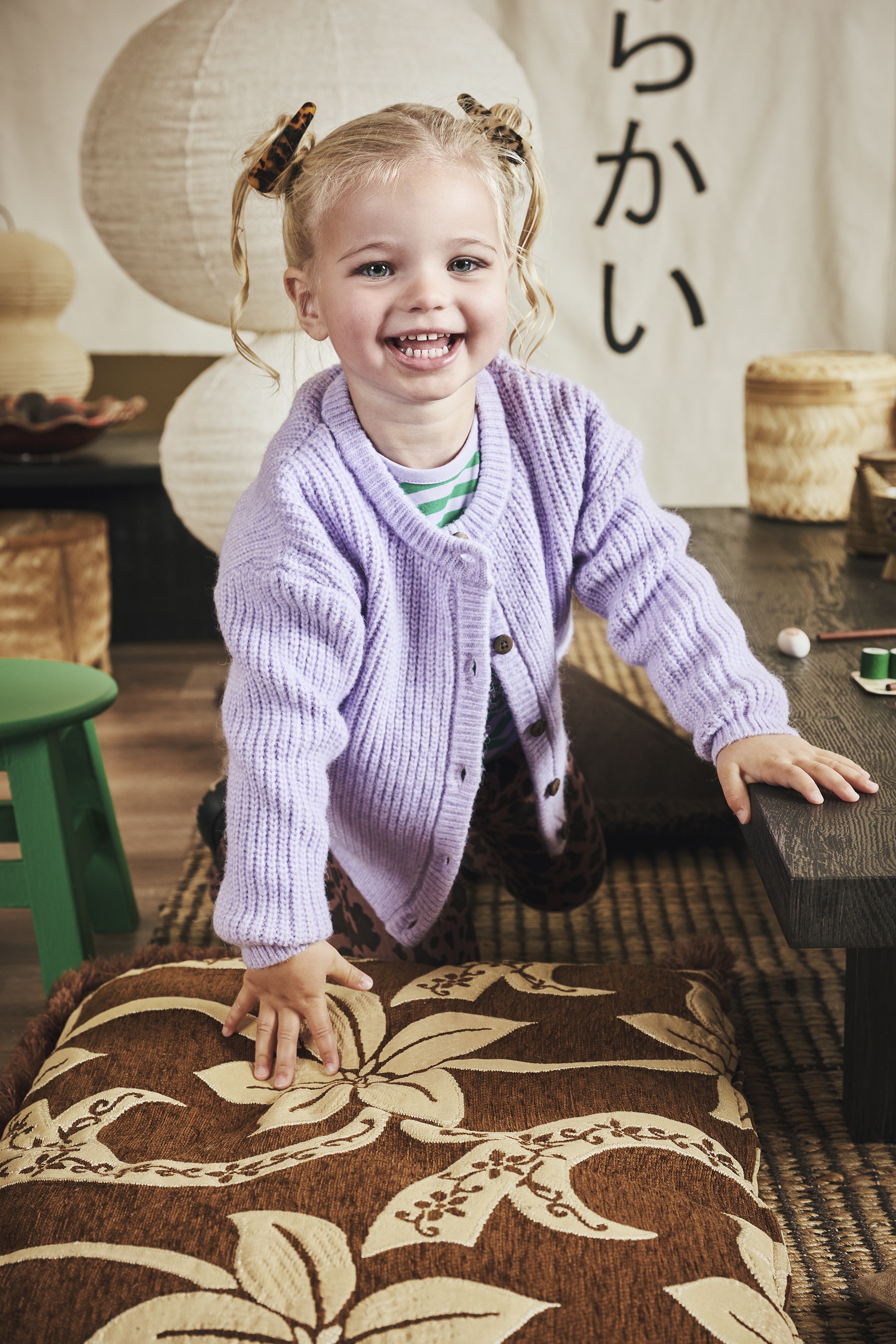 Z8 Knitted Vest Maire - Morning Violet