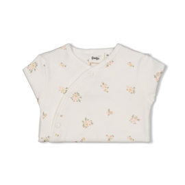 Feetje Boxpak Omslagvoet AOP Flowers - Offwhite