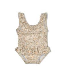 Feetje badpak AOP Creme - Flower Field