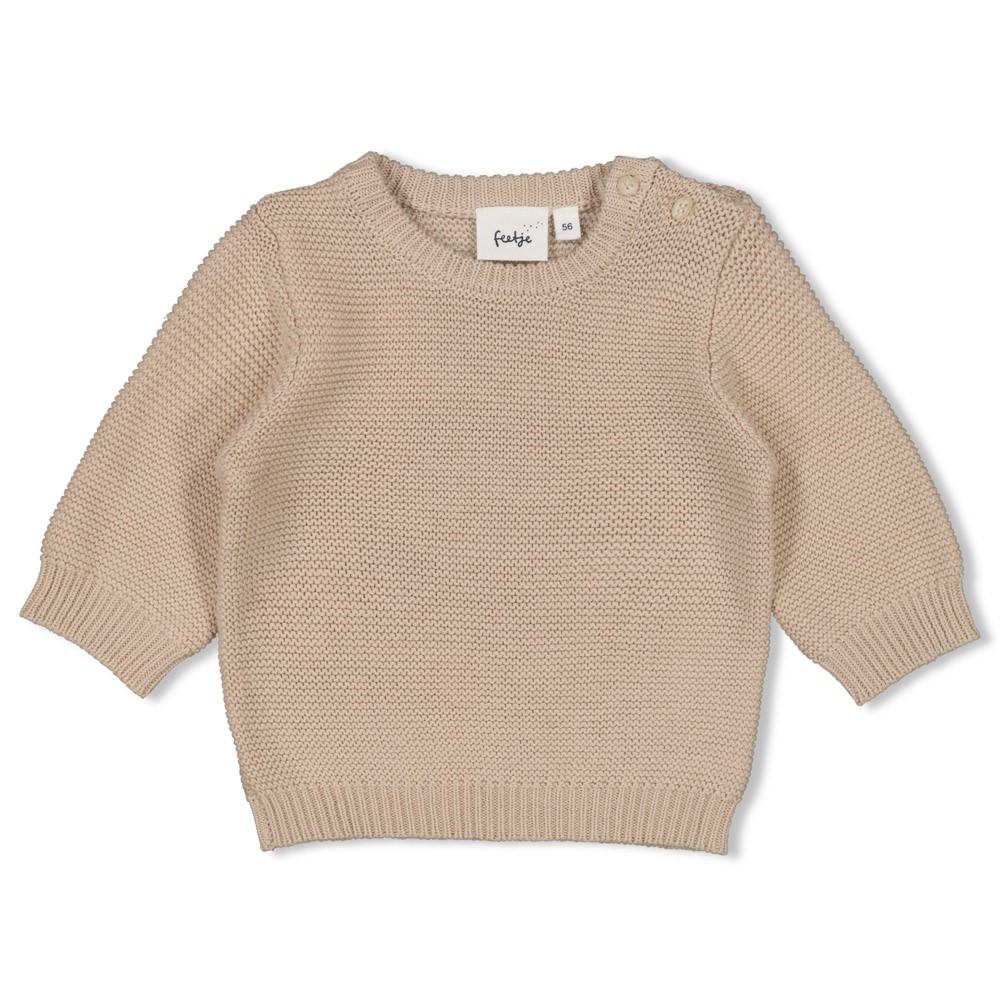Feetje Sweater Gebreid Offwhite Melange - Sleepy Sheepy