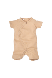 Bess Playsuit Wrap Waffle - Croissant