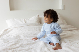 Feetje pyjama wafel Babyblue