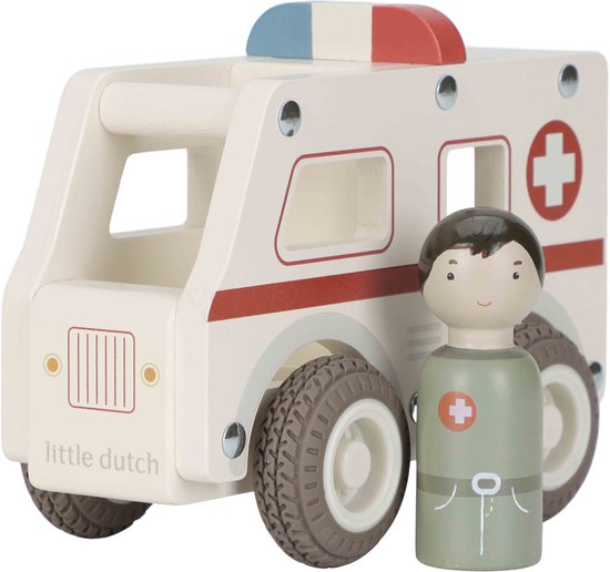 Little Dutch Houten Ambulance - FSC