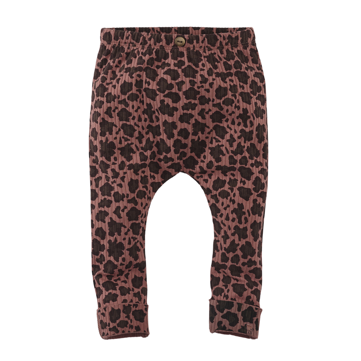 Z8 Boekje Tricot Rib Joan - AOP Amber Brown
