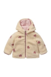 Noppies Girls Jacket Maplegrove Allover Print - Salsa