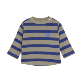 Noppies Longsleeve Safa - Stripe Pattern Glowing Blue
