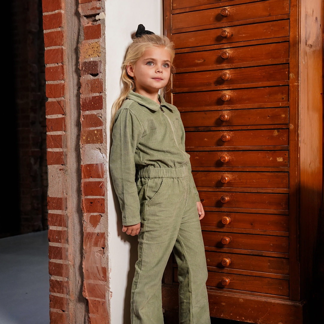 Koko Noko Jumpsuit - Faded Green