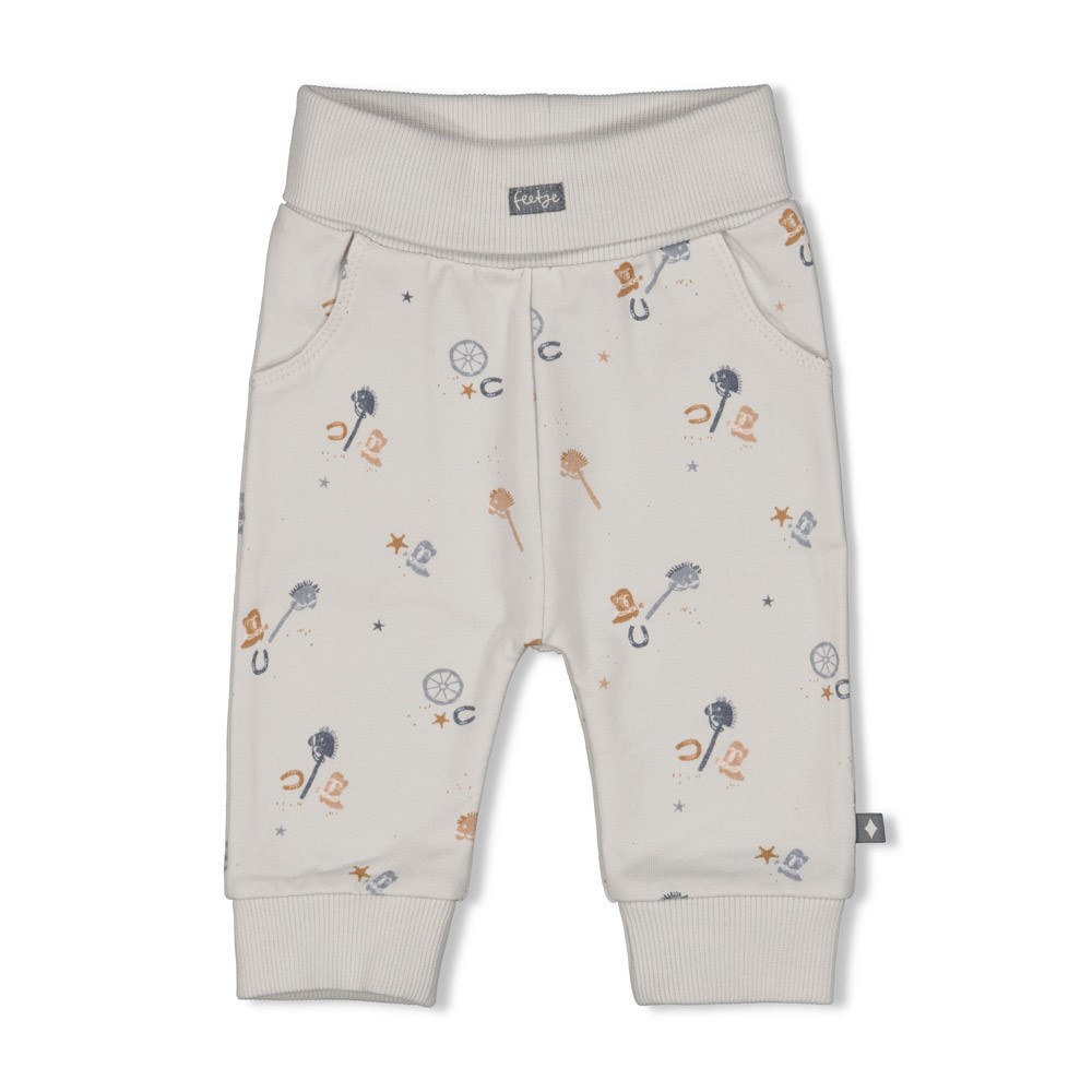 Feetje Broek AOP Lichtblauw - Howdy
