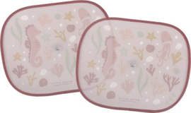 Little Dutch zonnescherm - Ocean Roze- set van 2 stuks