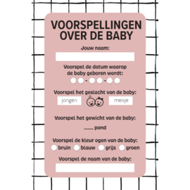 Babyshower Vieren Boekbox