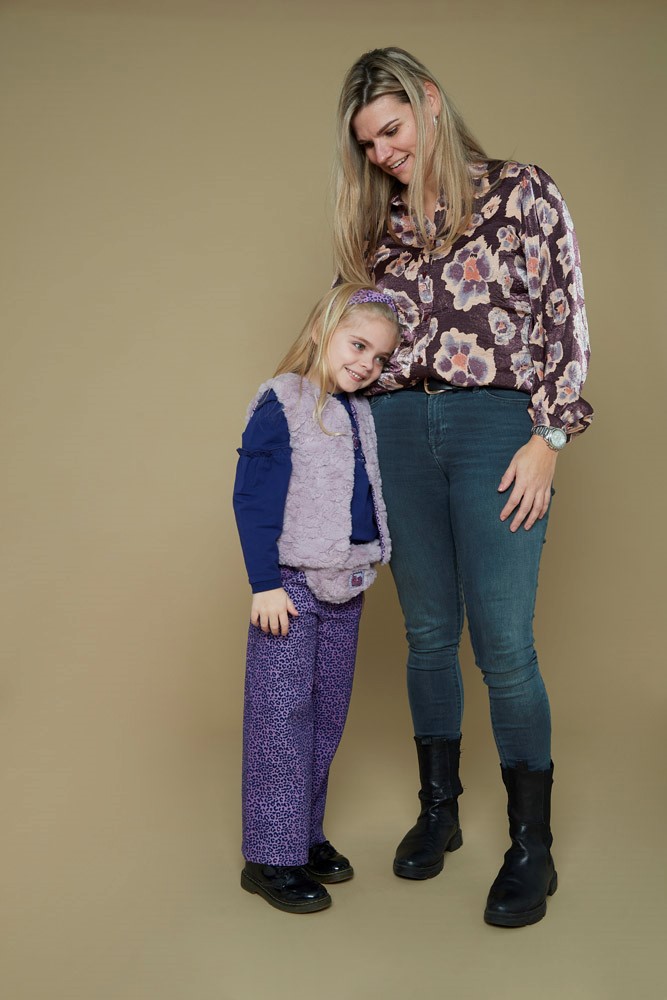 Jubel Heuptasje Fake Fur Lila - Wild Soul