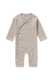 Noppies Playsuit Rib nevis - Taupe melange
