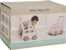 Little Dutch Baby Loopwagen - Pink FSC