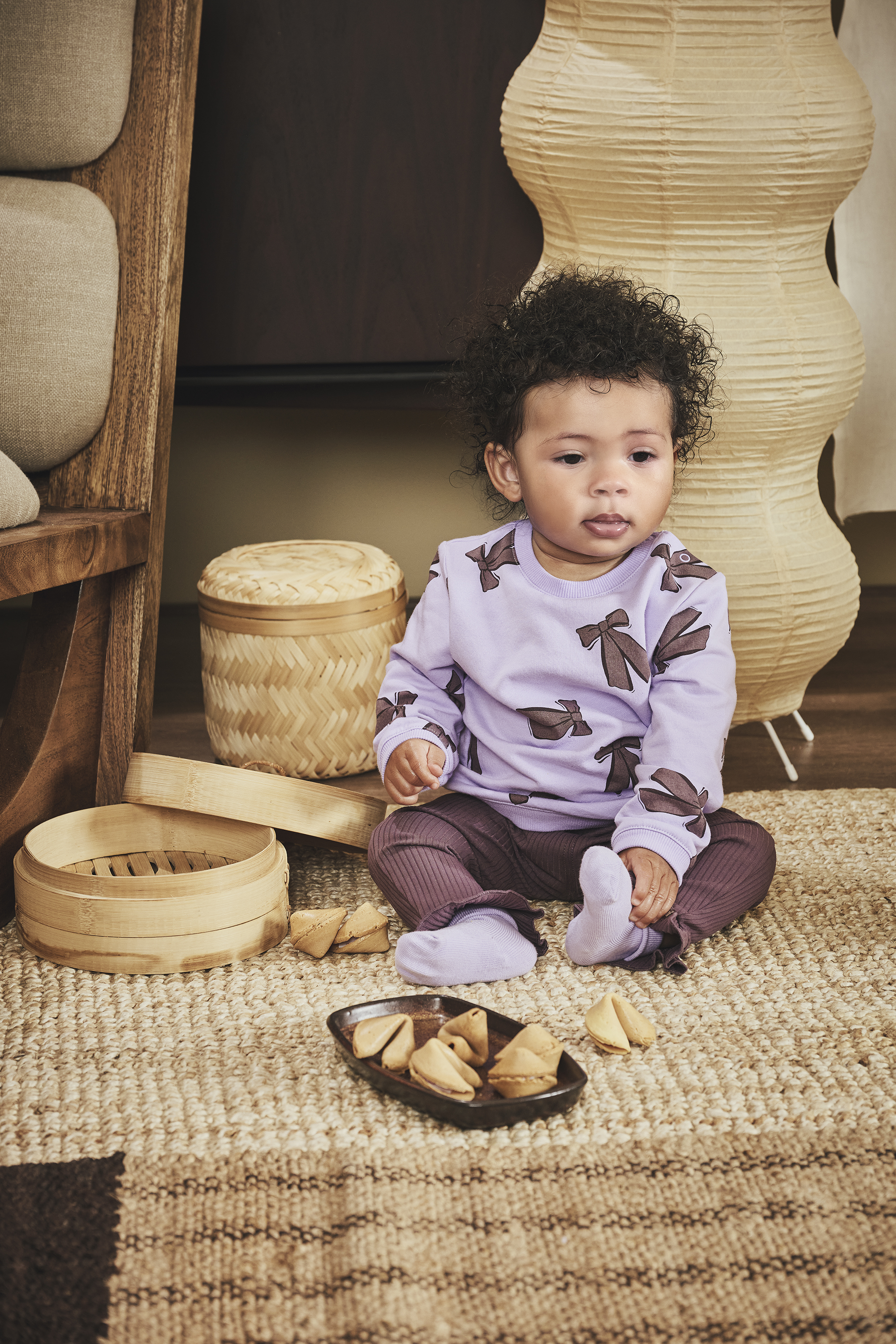 Z8 Sweater Feyza - AOP Morning Violet