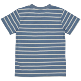 Levv Shirt Samuel - AOP Sand Stripe