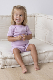 Feetje Shortama Wafel Lila - Summer Special