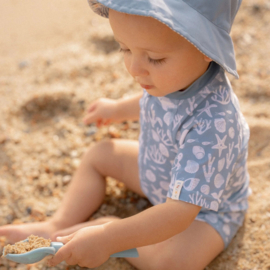 Little Dutch Zwempak korte mouw -  Sea Life Ocean Blue