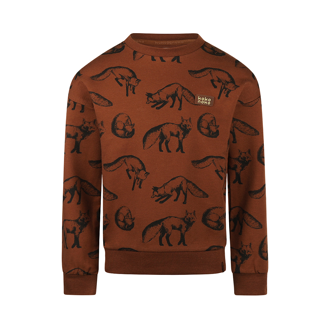 Koko Noko Sweater Ronde hals - Brown