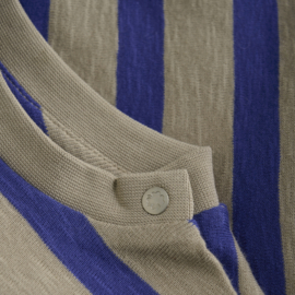 Noppies Longsleeve Safa - Stripe Pattern Glowing Blue