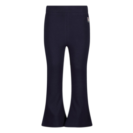 Jubel Flared Broek Rib Marine - Ciao Bella