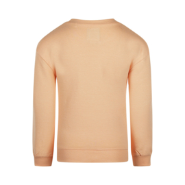 Koko Noko Sweater Dropped Shoulder  - Peach
