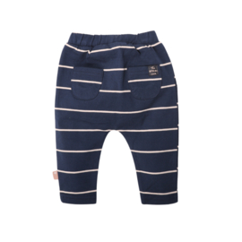 Bess Pants Striped - Blue Nights