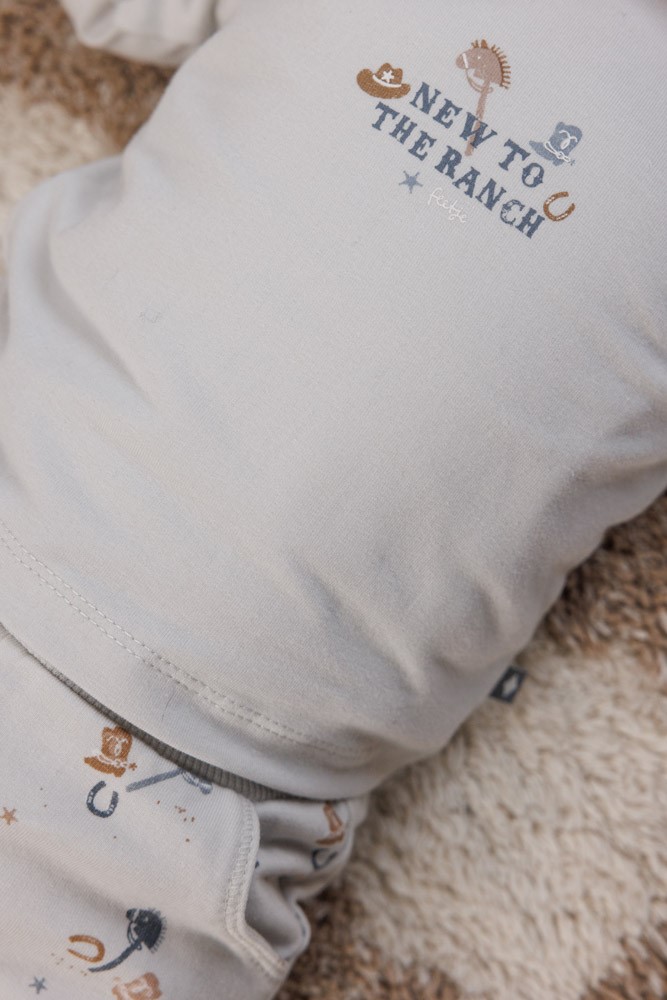 Feetje Broek AOP Lichtblauw - Howdy