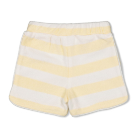 Feetje Short Streep Badstof Geel - Sunshine