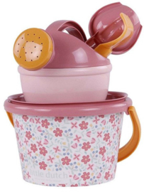 Little Dutch ODB Strandset Roze 9,5cm 5 -delig
