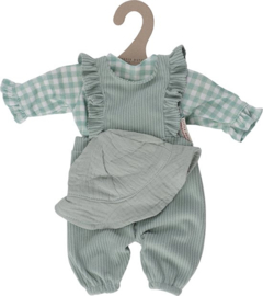 Little Dutch Babypop kleertjes Fresh - Green Check