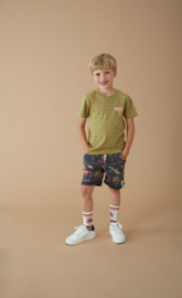 Sturdy Short AOP Antraciet - Happy Rio