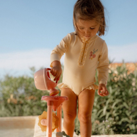 Little Dutch Badpak Lange Mouw - Ocean Treasures Geel
