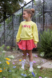 Jubel Sweater Geel - Picknick Perfect