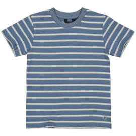 Levv Shirt Samuel - AOP Sand Stripe