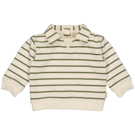 Quapi Sweater Felix - AOP White Stripe