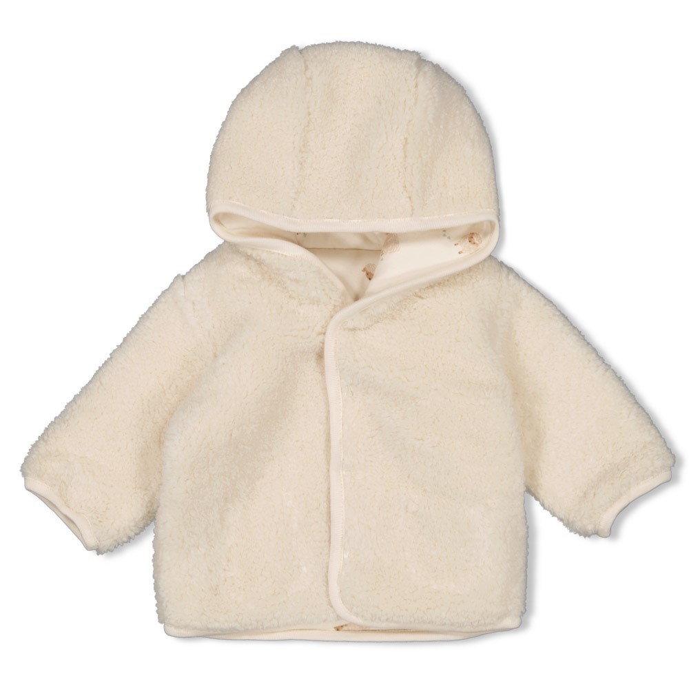 Feetje Omkeerbaar Teddy Jasje Creme - Sleepy Sheepy