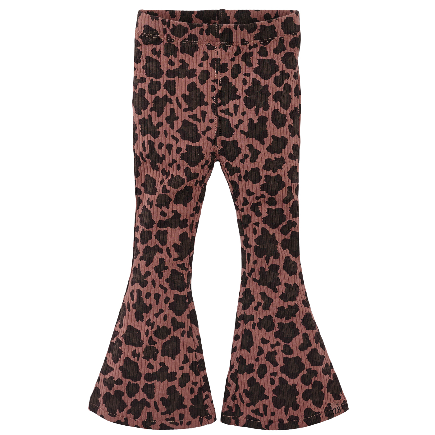 Z8 Flared Broek Phileine - AOP Amber Brown