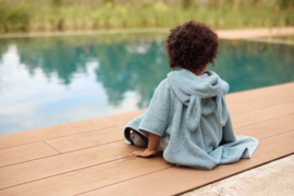 Jollein Badponcho Badstof - Sea Green
