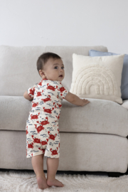 Feetje Premium Shortama - Cooper Crab
