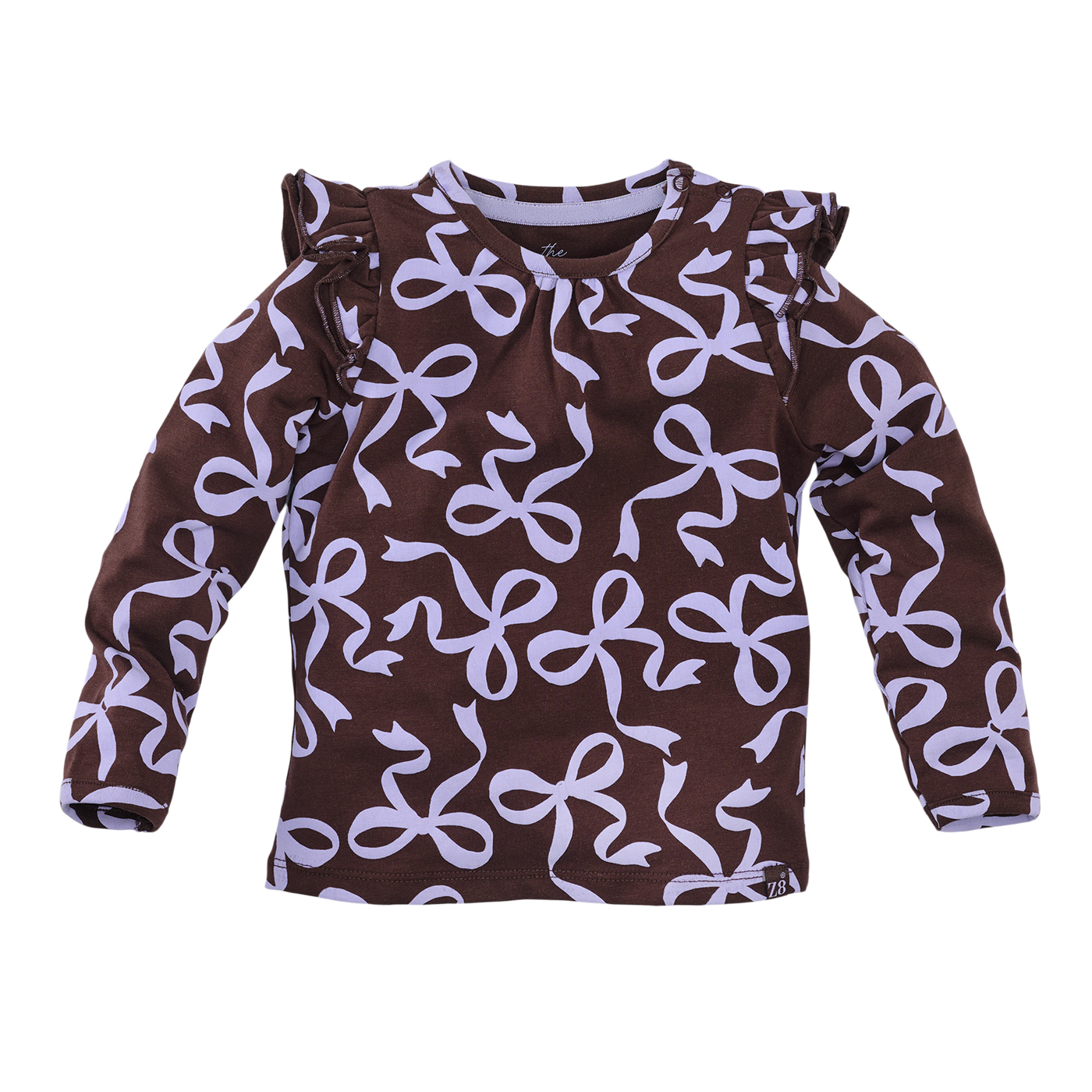 Z8 Longsleeve Amelle - AOP Crushed Cloves