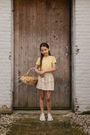 Levv Skirt Soof - AOP Sand Leaves