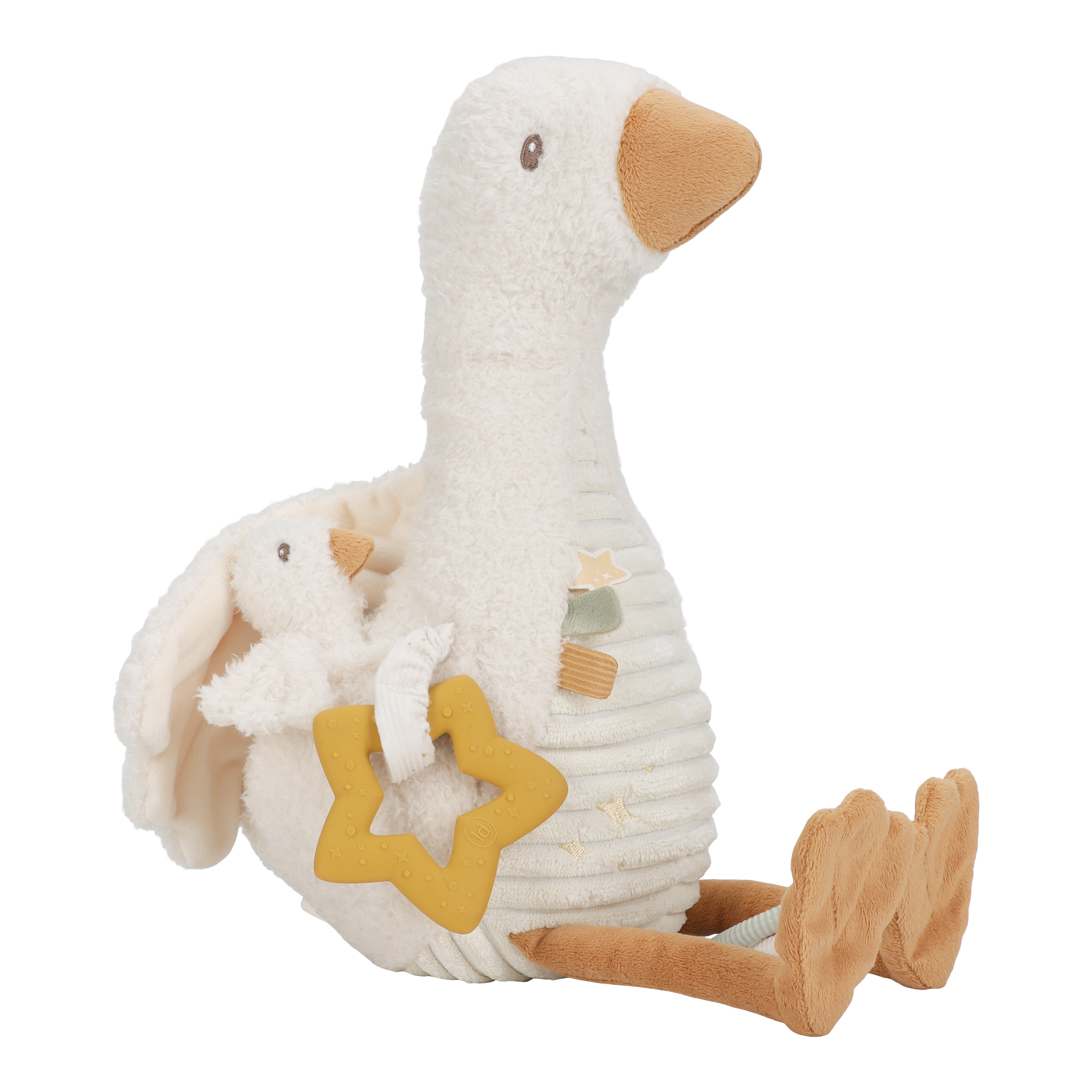 Little Dutch Activiteitenknuffel Little Goose