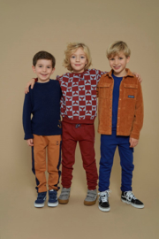 Sturdy Broek Kobalt - Waves and Whales