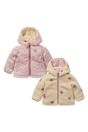 Noppies Girls Jacket Maplegrove Allover Print - Salsa