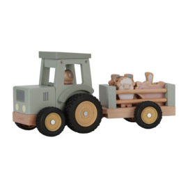 Little Dutch -  Little Farm - Tractor Met Trailer