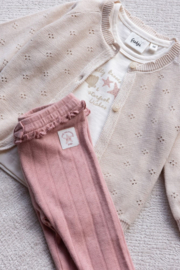 Feetje Longsleeve Ruches Offwhite - Starfish Wishes