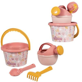 Little Dutch ODB Strandset Roze 9,5cm 5 -delig