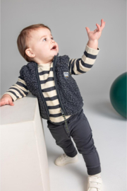 Noppies Longsleeve Safa - Stripe Pattern Wood Ash