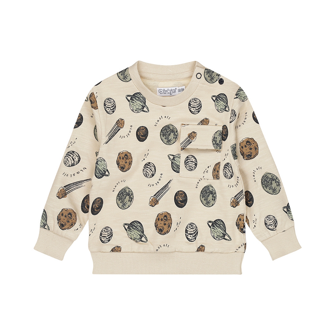Dirkje Sweater Loose Fit - Pebble